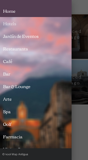 Android application Kool Map Antigua screenshort