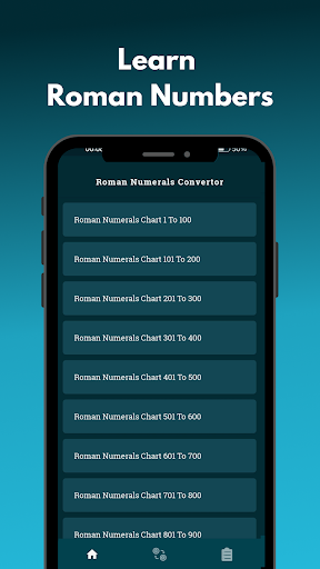 Roman Numeral Converter Screen 2