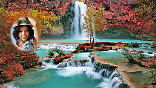 Waterfall Photo Frames montage Screen 2