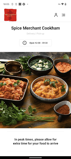 Android application Spice Merchant screenshort