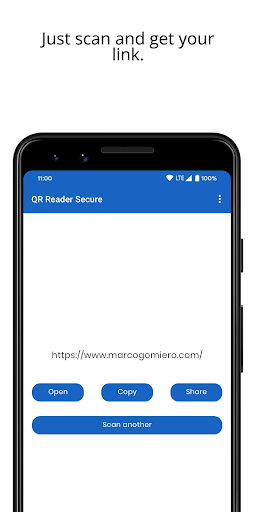 QR Reader Secure Screen 3