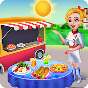 Healthy Food Truck Cooking  Icon