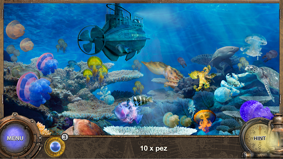 Capitán Nemo: Juegos de Buscar Objetos Screenshot