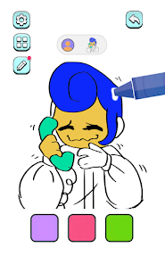 Captura de Pantalla 5 wally darling Coloring Book android