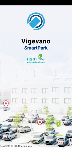 Android application Vigevano SmartPark screenshort