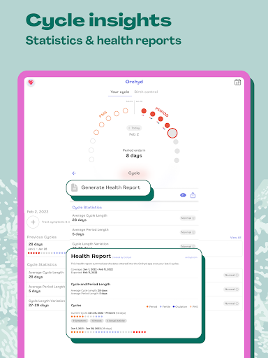 Screenshot of Orchyd - Track Your Period