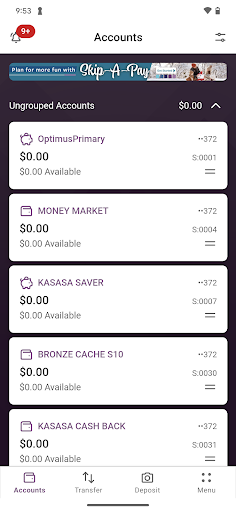 Montana Credit Union Mobile Ap Screen 3