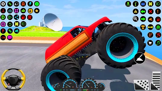 4x4 Driving Monster Truck Game