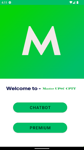 Android application Master UPSC CPTT screenshort