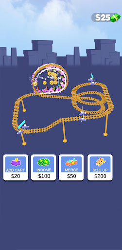 Crazy Coaster Idle Screen 3