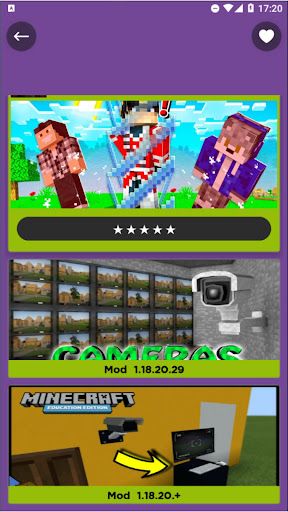 Security Camera Mod for MCPE