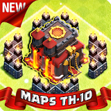 New COC Maps TH10 icon