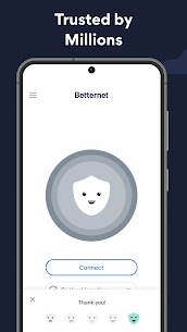 Betternet VPN: неограниченный прокси MOD APK (премиум разблокирован) 4