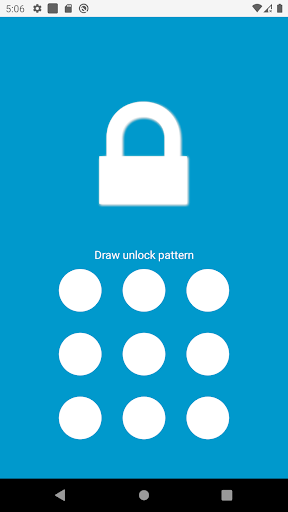 Android application AppLock screenshort