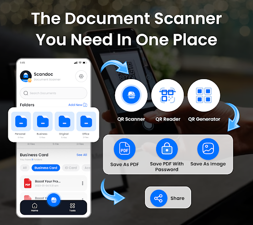 Android application PDF Scan Document Photos Books screenshort