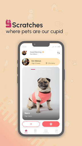 Android application Scratches screenshort