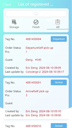 Hotel LMS Screen 2