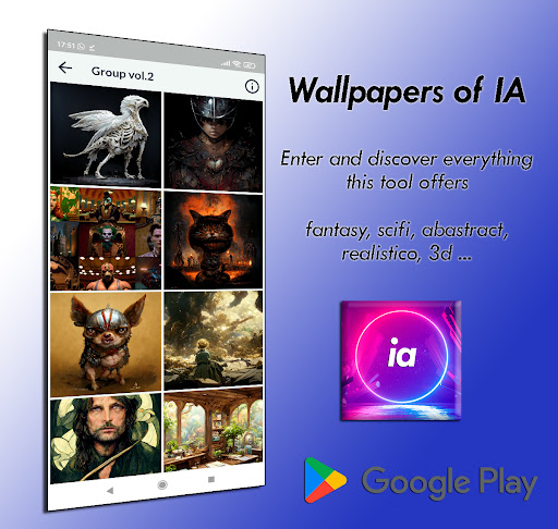 Wallpapers IA Screen 2