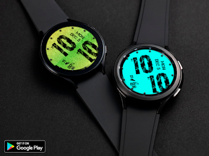 DIGI Scratched Color Watchface 10