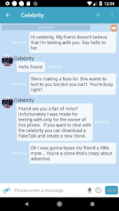 FakeTalk - Custom AI chatbot
