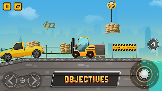 Construction Trucks Build Game
