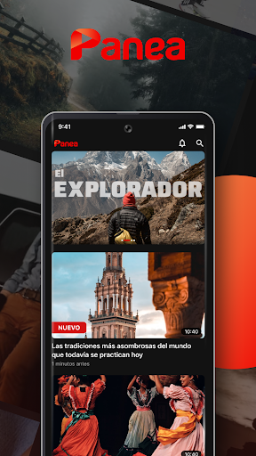 Android application Panea screenshort