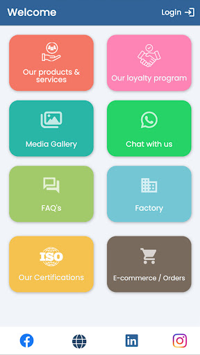 Android application CIMAF GHANA Loyalty screenshort