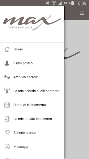 Android application Max Fitness screenshort