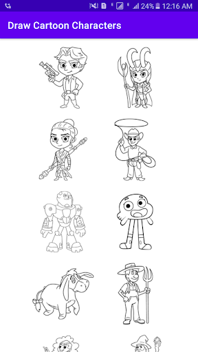 How to draw cartoons