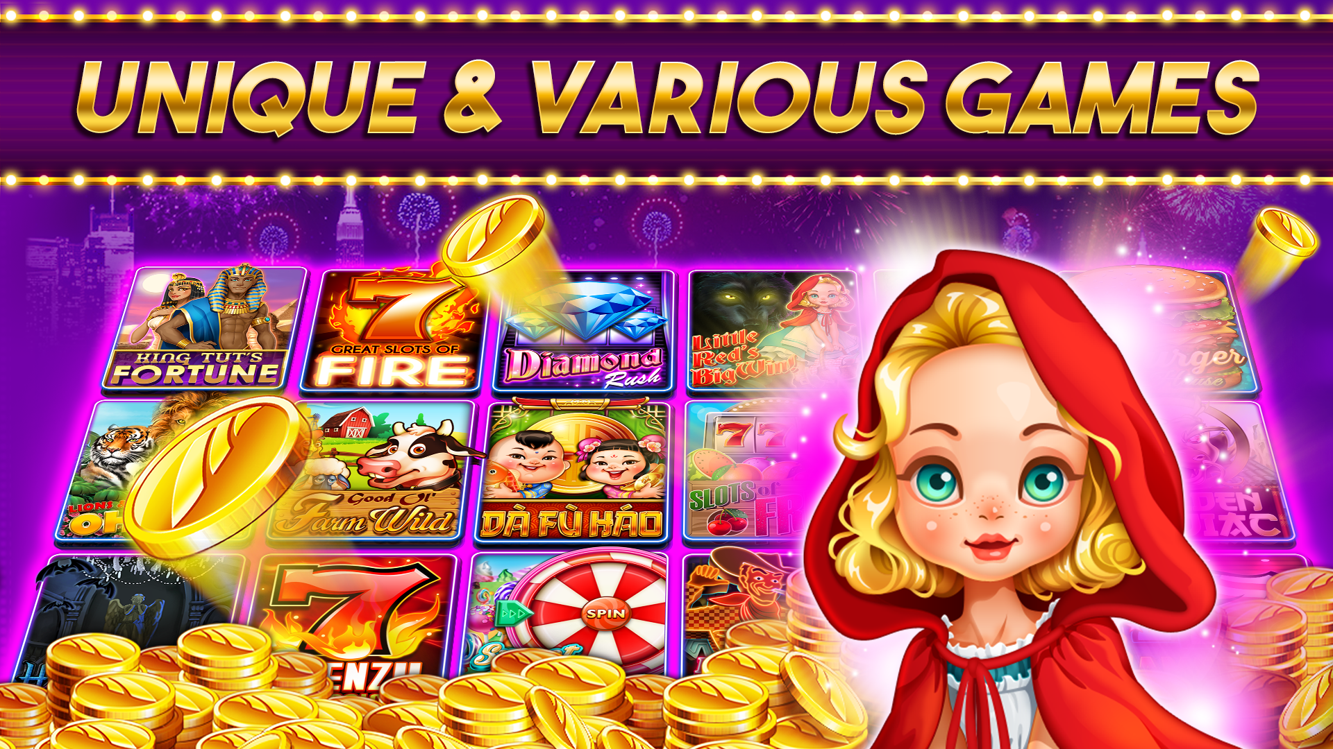 Android application Casino Frenzy - Slot Machines screenshort