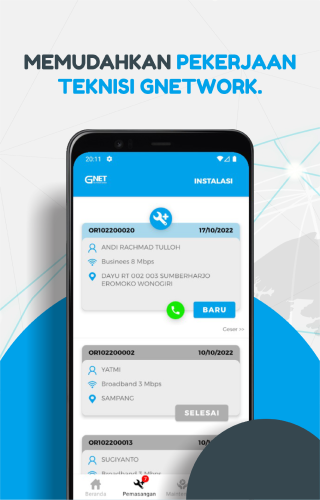 Gnetwork Screen 2