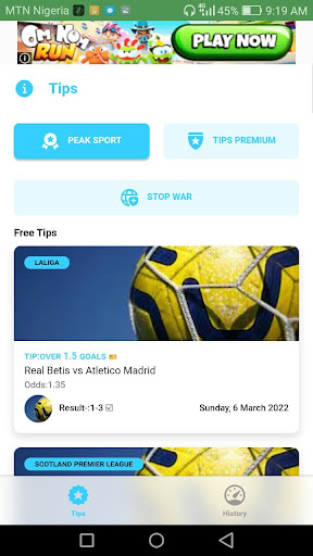 Peak Sport Tips Premium