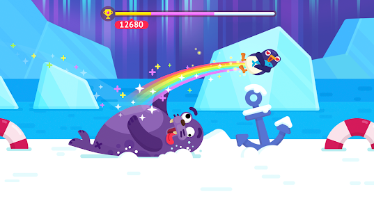 Bouncemasters: прыжки пингвина