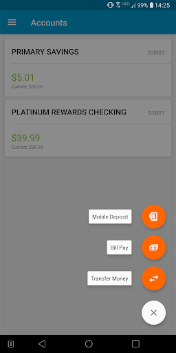 LFCU Mobile Branch Screen 3