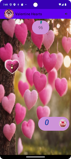 Valentine Hearts Screen 2
