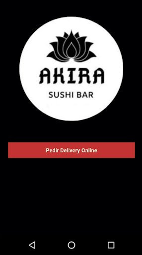 Android application Akira Sushi Bar screenshort
