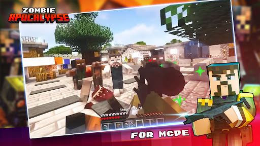 Android application Zombie Apocalypse Craft Mod screenshort