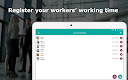 screenshot of Work time tracking - Worker 24