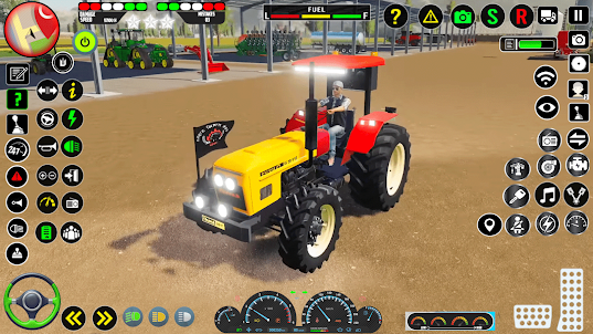 Indian Tractor Farming 3d Game