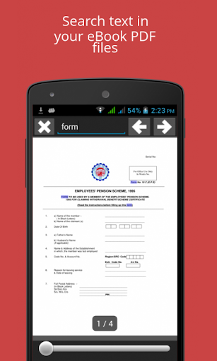 Octo eBook PDF Reader Screen 3
