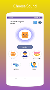 Find Phone by Clap & Whistle