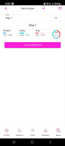 Christinas Supreme fitness Screen 3