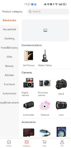 Android application EasyowMall screenshort