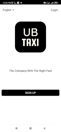Ub Taxi Screen 2