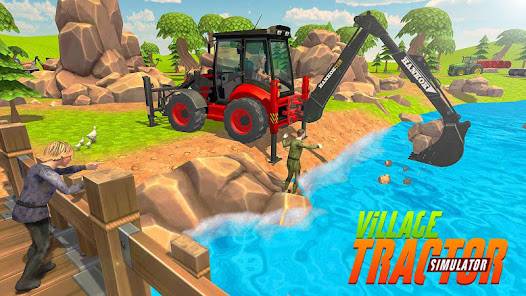 Village Excavator JCB Games  screenshots 1