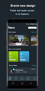Tacx Training™ Capture d'écran
