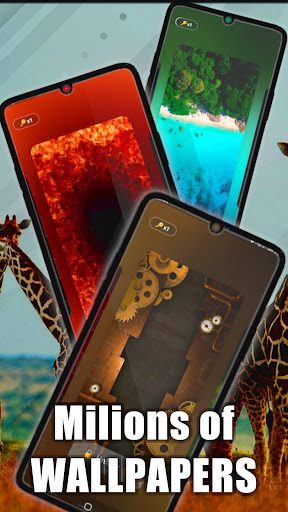 Giraffe Live Wallpaper Screen 2