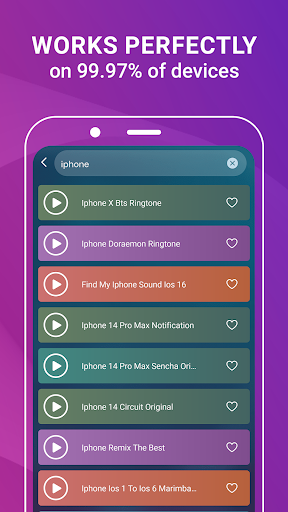 Music ringtones for android screenshot