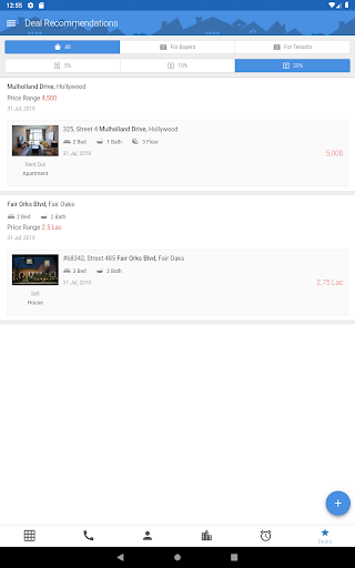 Screenshot of Deal Workflow Real Estate CRM