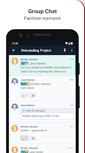 Chatwork - Business Chat App Screenshot